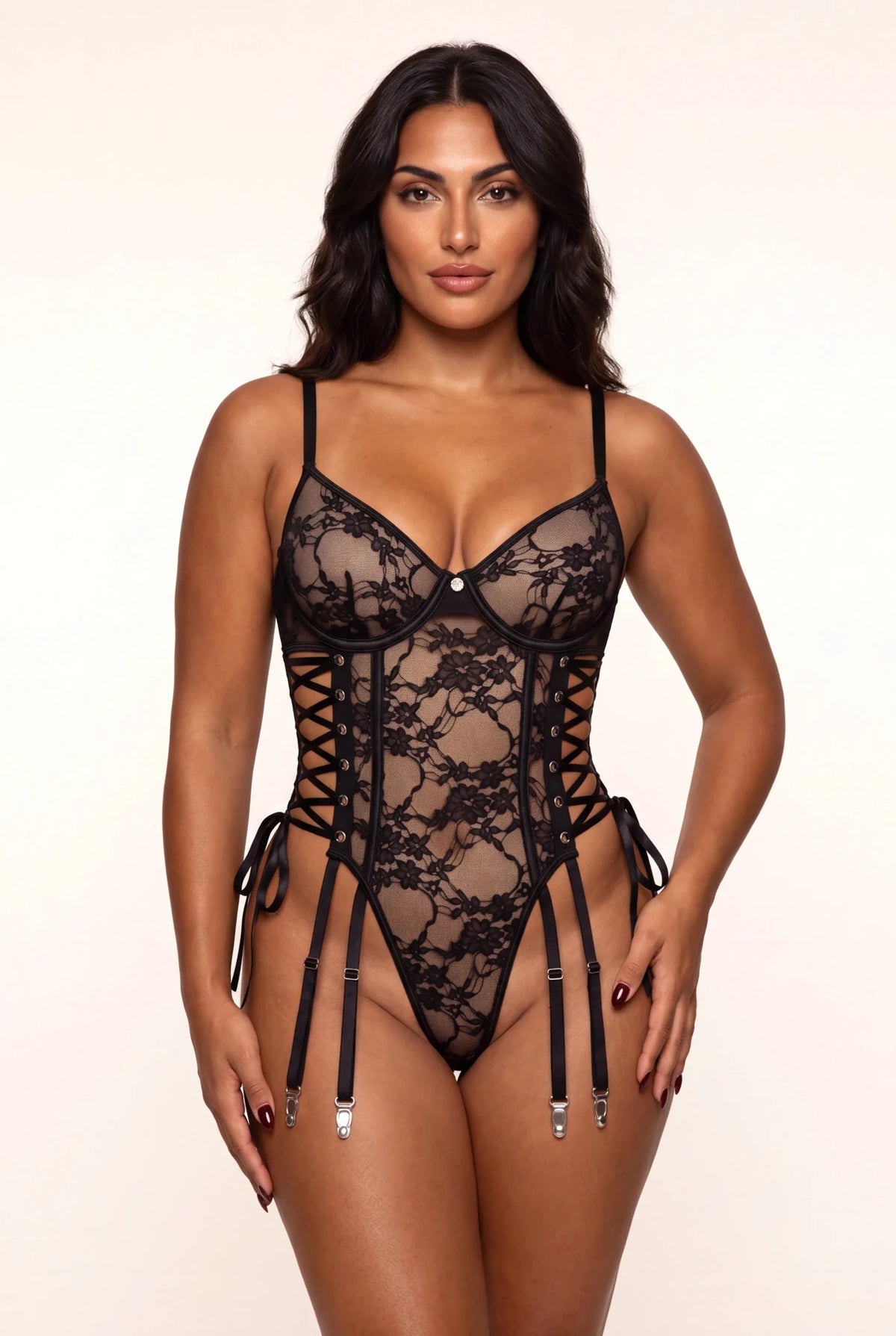 Body pour femme - CORSELIA Noir - NAKED Underwear FR