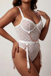 Bodysuit for women - WILD White